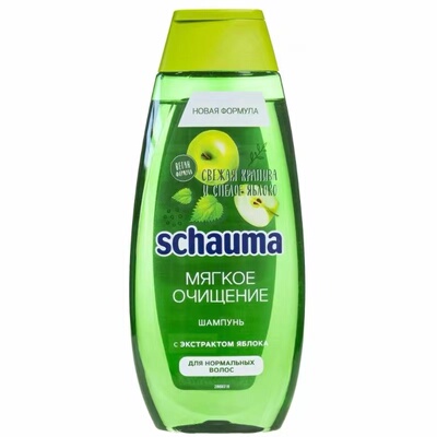 俄罗斯施华蔻控油苹果洗发水