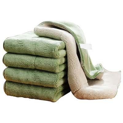 加大特厚双面双层厨房灶台抹布