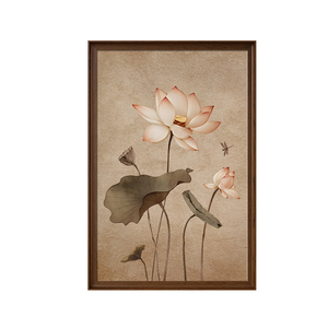 【宋氏美学】荷花玄关装饰画