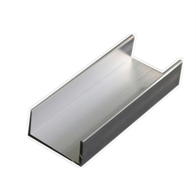 包边铝槽U型槽u槽铝合金U型条黑白玻璃轨道卡槽扣条凹槽槽铝型材