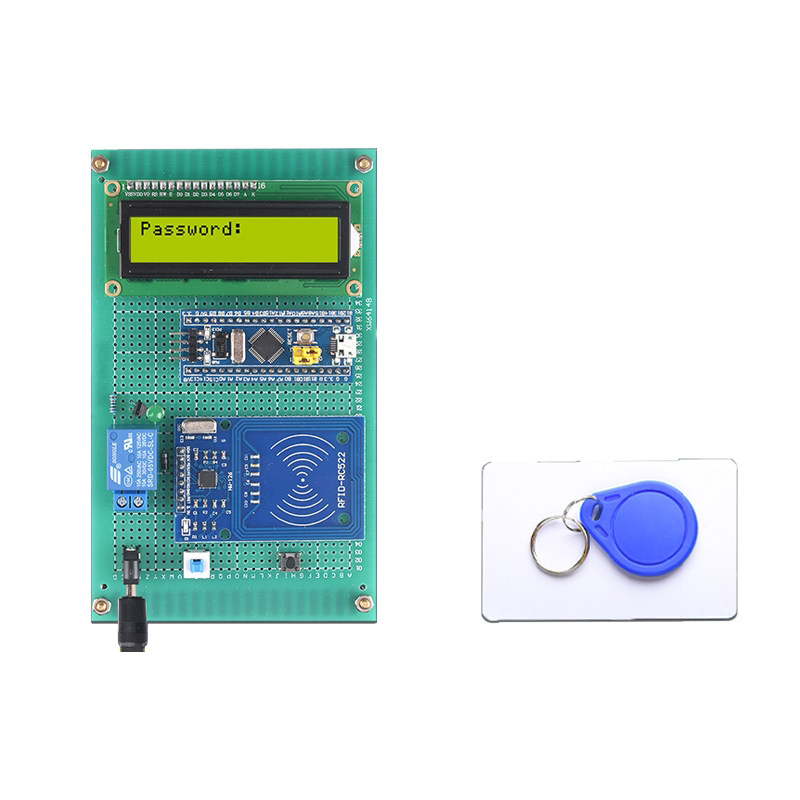 stm32射频门禁锁学习板单片机