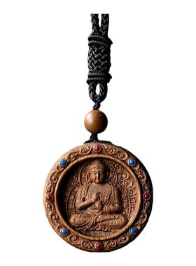 芽庄奇楠沉香雕刻观音吊坠