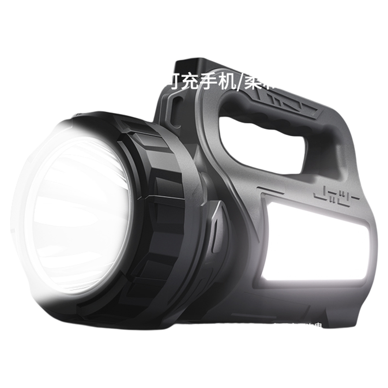 小野人多功能LED强光探照手电筒