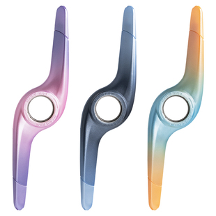 晨光宇宙环转转笔学生用0.5mm子弹头黑色拔盖中油笔高颜值ins创意网红多功能解压转转笔顺滑签字笔黑笔文具