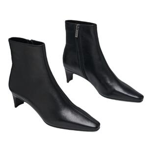 Steve Madden思美登DELVIE女靴优雅尖头踝靴小猫跟短靴