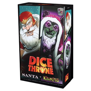 正版桌游王权骰铸:圣诞老人vs圣诞恶魔中文成人休闲聚会游戏