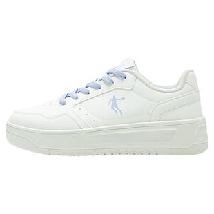 乔丹女鞋小白鞋2025冬季新款厚底休闲鞋子轻便运动鞋女款低帮板鞋