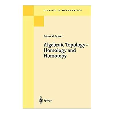 预售 Algebraic Topology: Homotopy and Homology