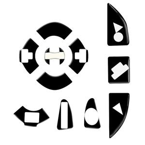CRV/皓影方向盘按键贴12-22款