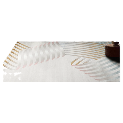 Damm轻奢极简立体感艺术地毯百搭客厅茶几毯现代简约卧室床边毯