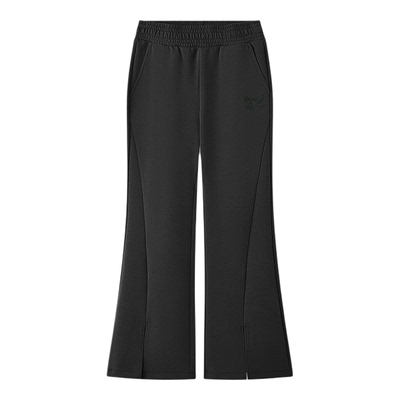 斯凯奇女新年时尚微喇针织休闲裤