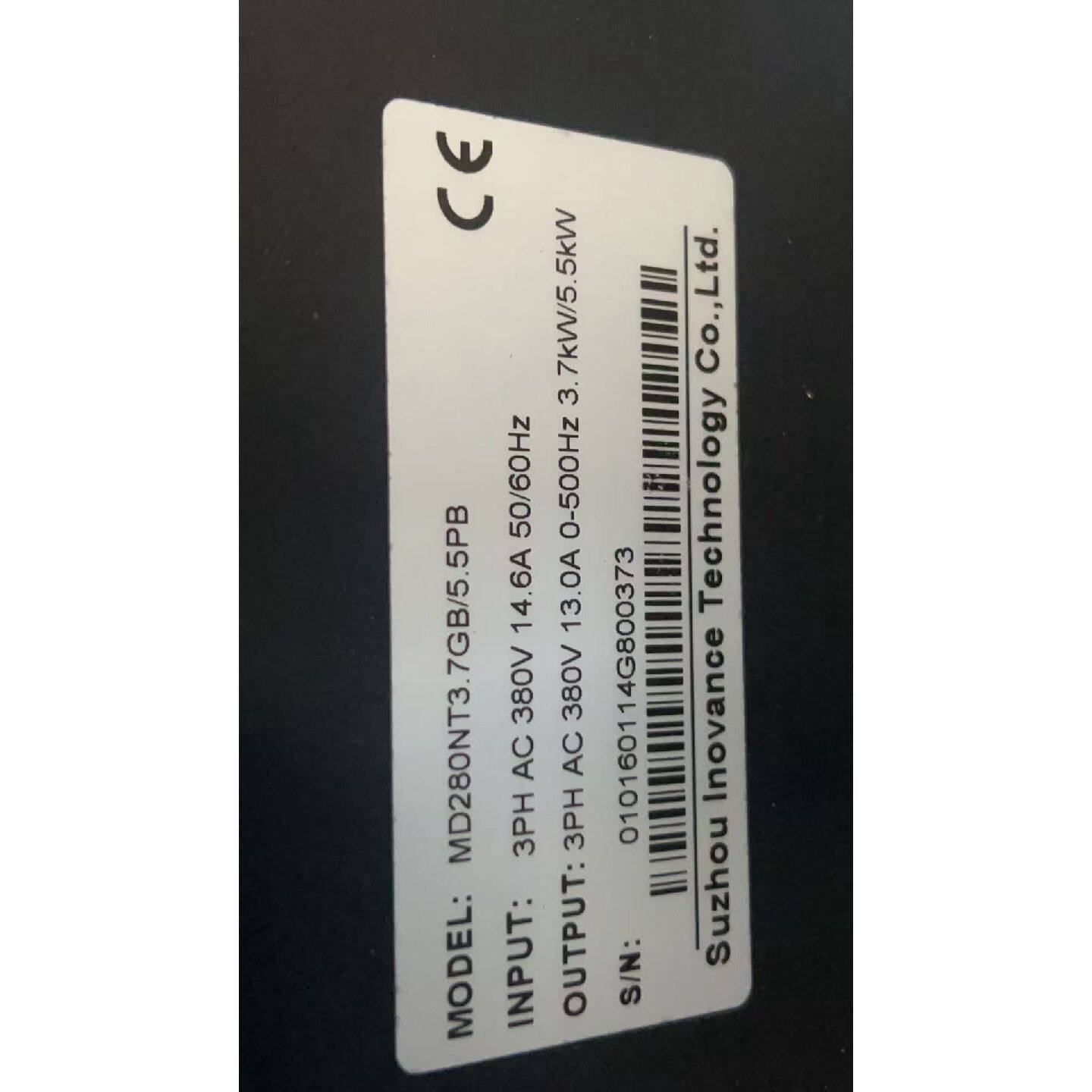 议价汇川变频器二手拆机MD280NT3.7GB/5.5PB 38