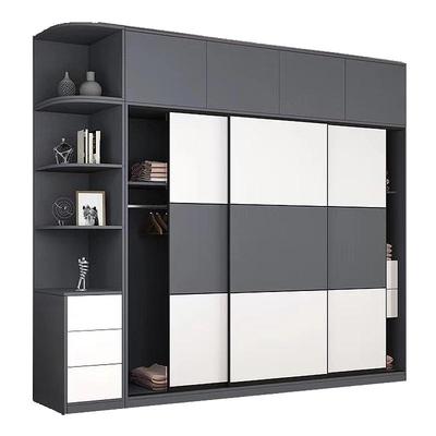 衣柜推拉门柜门定制多层实木板