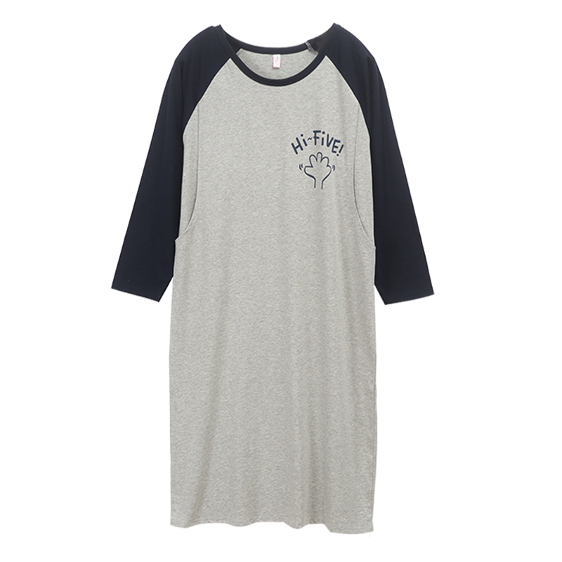 孕妇可哺乳连衣裙春夏薄款长袖待产月子生产服喂奶衣服春秋季睡裙