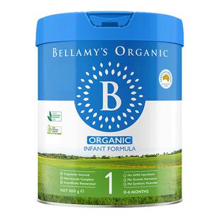 【品牌直供】澳洲贝拉米经典HMO有机幼儿牛奶粉1段800g（0-6月）