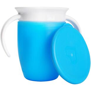 munchkin满趣健学饮杯嘬口杯婴儿宝宝6个月1岁以上敞口杯嘬嘬水杯