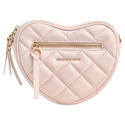 情人节系列菱格爱心斜挎包