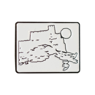 人文之宝 基督山伯爵金属徽章 人民文学出版社文创创意礼物送同学