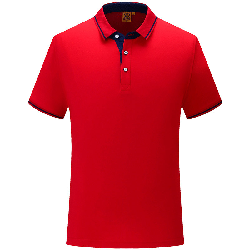 工作服短袖定制logo翻领Polo衫t恤团体服装订制工衣文化广告衫diy