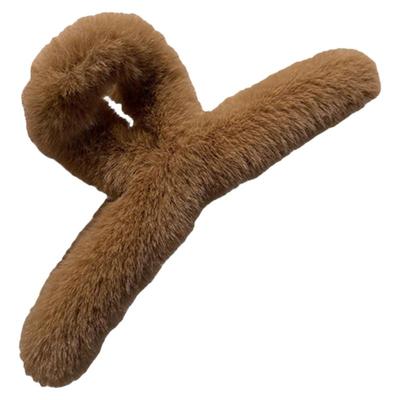 【15CM超大号毛毛抓夹百搭简约】