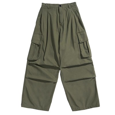 INKNOTS阔腿cargo工装裤