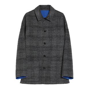 MAX&Co.女装宽松双面穿双排扣短款毛呢外套6081044102