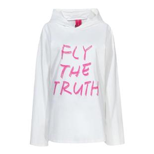 FTT Flythetruth 下身失踪连帽卫衣女款冬季新款美式新款上衣内搭