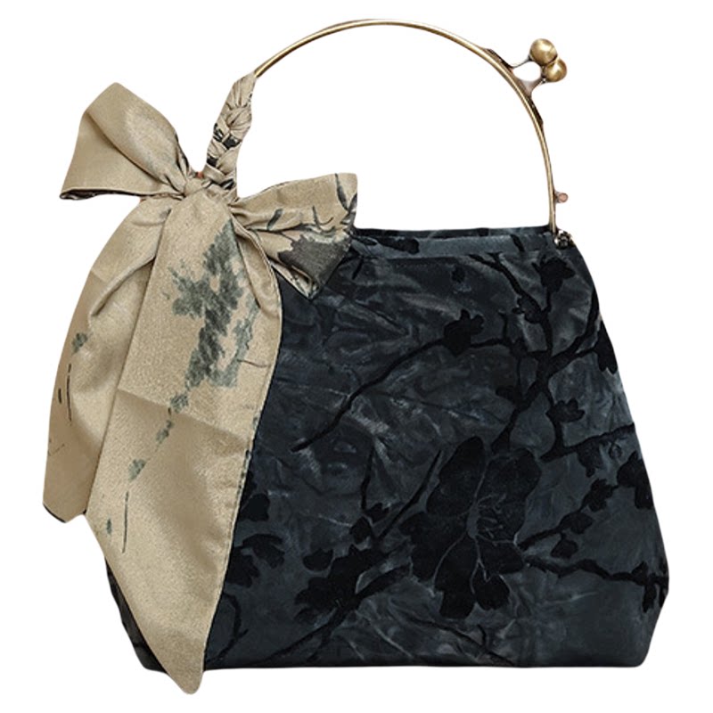 搭配旗袍新中式的国风包包手拎包