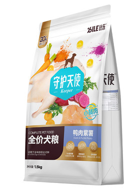 比乐鸭肉紫薯美毛成犬巴哥柯基