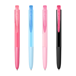 夏日甜品限定款uni UMN-155三菱书写顺畅不断墨中性笔水笔0.38/0.5mm 三菱官方店 低阻尼学生考试刷题黑色笔
