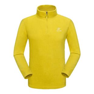 探拓秋冬季新款立领套头抓绒衣男女士半开衫摇粒绒情侣加厚保暖衣