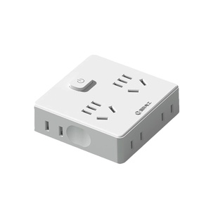 86型扩展插座转换插头多功能一转多无线面板转换器不带线插排USB