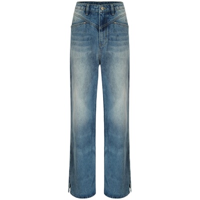 经典复古牛仔裤牛仔长裤