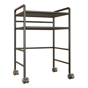 猫砂盆上方置物架阳台多层宠物零食放置架下空式可移动多功能架子