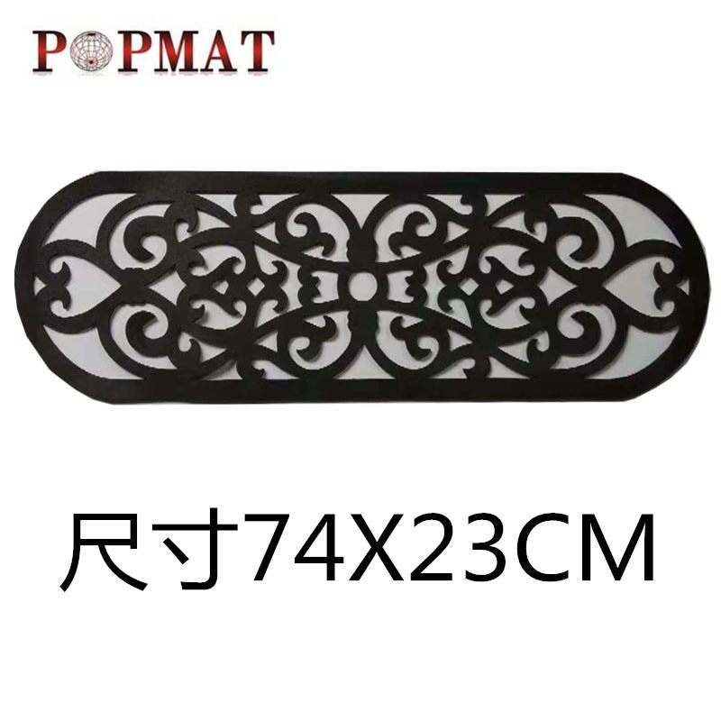 花样镂空设计简约时尚橡胶楼梯天然橡胶垫垫防滑垫室外地地