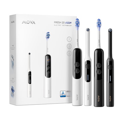 AI可视刷，消除牙菌斑牙结石