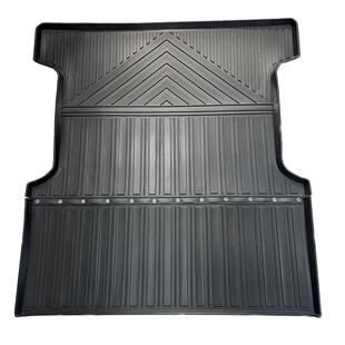 适用14-25丰田坦途Tundra专用3d防水TPE尾箱后备箱脚垫内饰改装