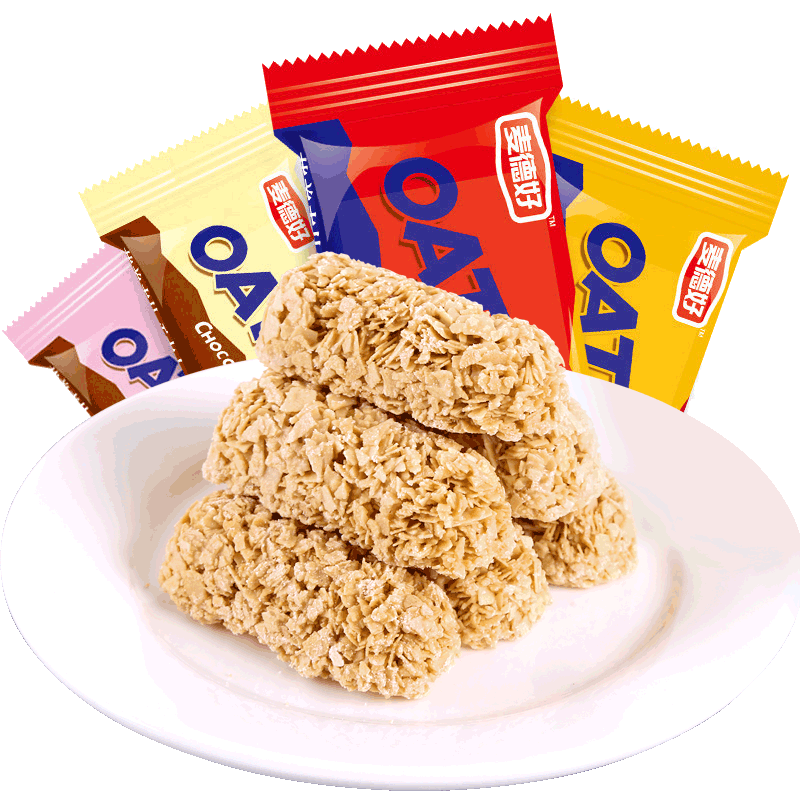 麦德好麦片巧克力燕麦酥糖果批发散装结婚喜糖食品麦片糖充饥零食