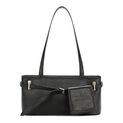 简着®原创擦色黑贝里尼尼腋下包