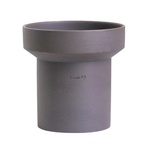 韩国块根植物迷你陶瓷花盆蝴蝶兰陶土北欧海芋热植兰花烟囱陶盆小