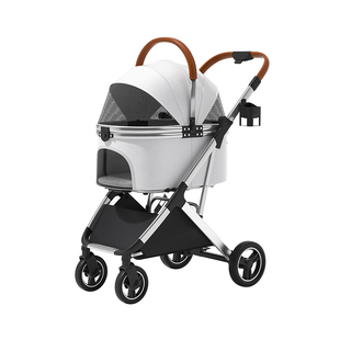 Nakebella宠物推车铝合金中小型犬猫包轻便可折叠猫咪外出遛狗车