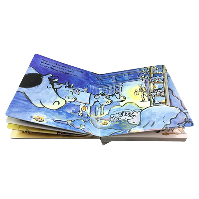 嘻哈农场 Giggle Giggle Quack 英文原版绘本 纸板书 凯迪克大奖作家Doreen Cronin 作品  幽默绘本