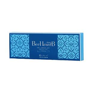 【自营】BeeHeartB隐形眼镜日抛小水片一次性透明水润蜜心妍
