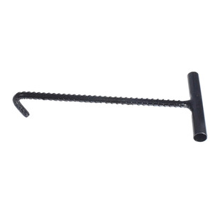 消防井盖钩子通讯垃圾钩子T型工字钩物业井勾加粗拉货装卸钩拉钩