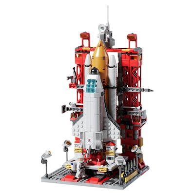 2026新款航天飞机火箭模型积木益智拼装玩具男女孩六一儿童节礼物