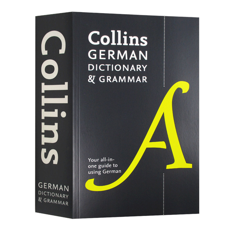 柯林斯德语词典及语法 Collins German Dictionary and Grammar 英文原版德英双语词典 德语语法 英文版进口学习工具书
