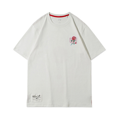 李宁正品运动休闲舒适男子T恤