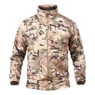 CP色MC多地形户外运动钓鱼防晒服夏季皮肤衣尼龙格子布MC/CP