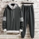 Свитер с капюшоном с капюшоном Deep Grey+брюки Deep Grey