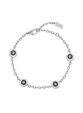 SinceYou八芒星ROCK手链男士